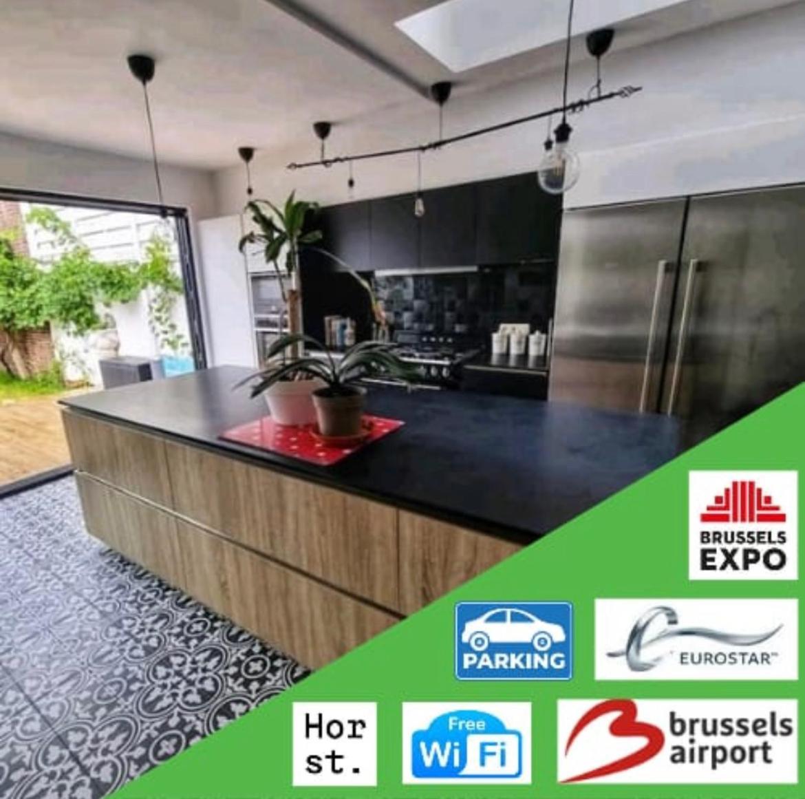 Appartement 3 Chambres Centre Vilvoorde Bruxelles Brusselsairport Expo Nato Anvers Wifi Free Parking Esterno foto